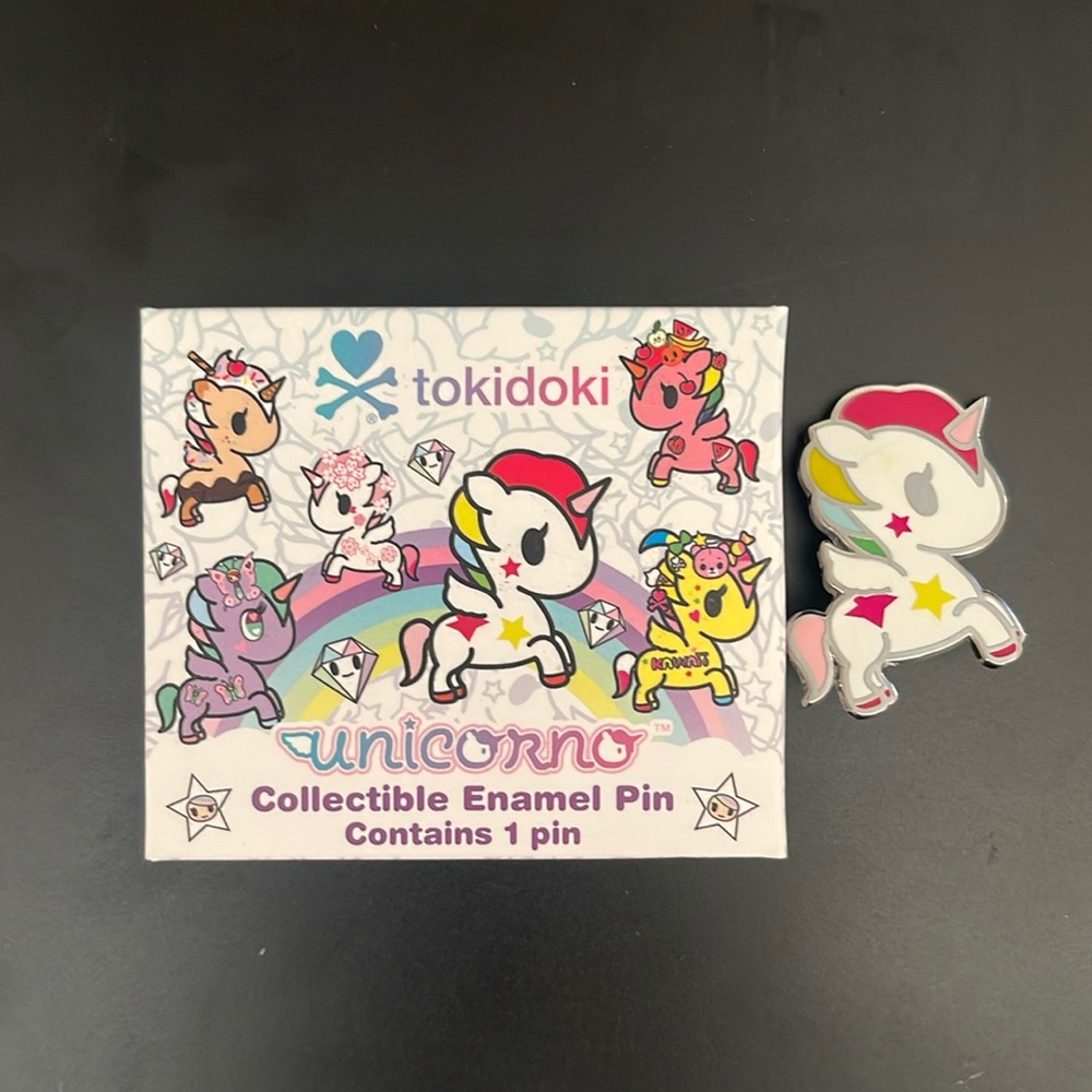 Tokidoki Unicorno Enamel Pin